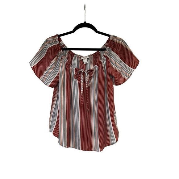 Forever 21 Tops - Striped Flowy Blouse